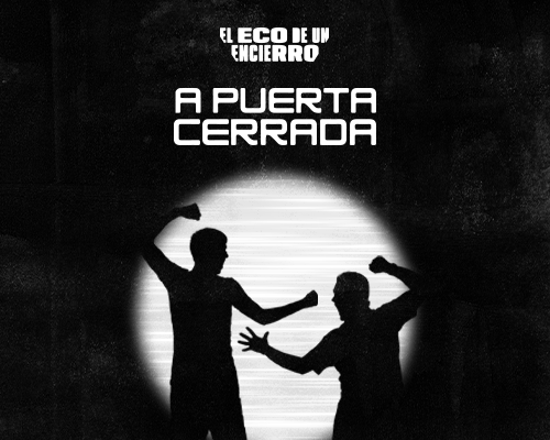 A puerta cerrada